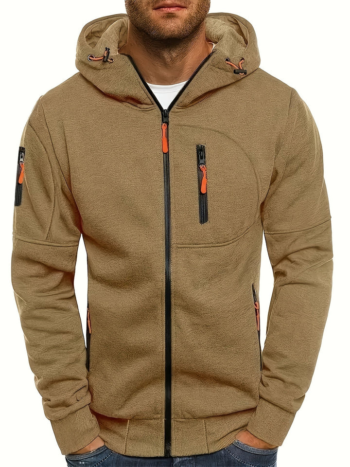 Rowan - Sportlicher hoodie mit reißverschluss