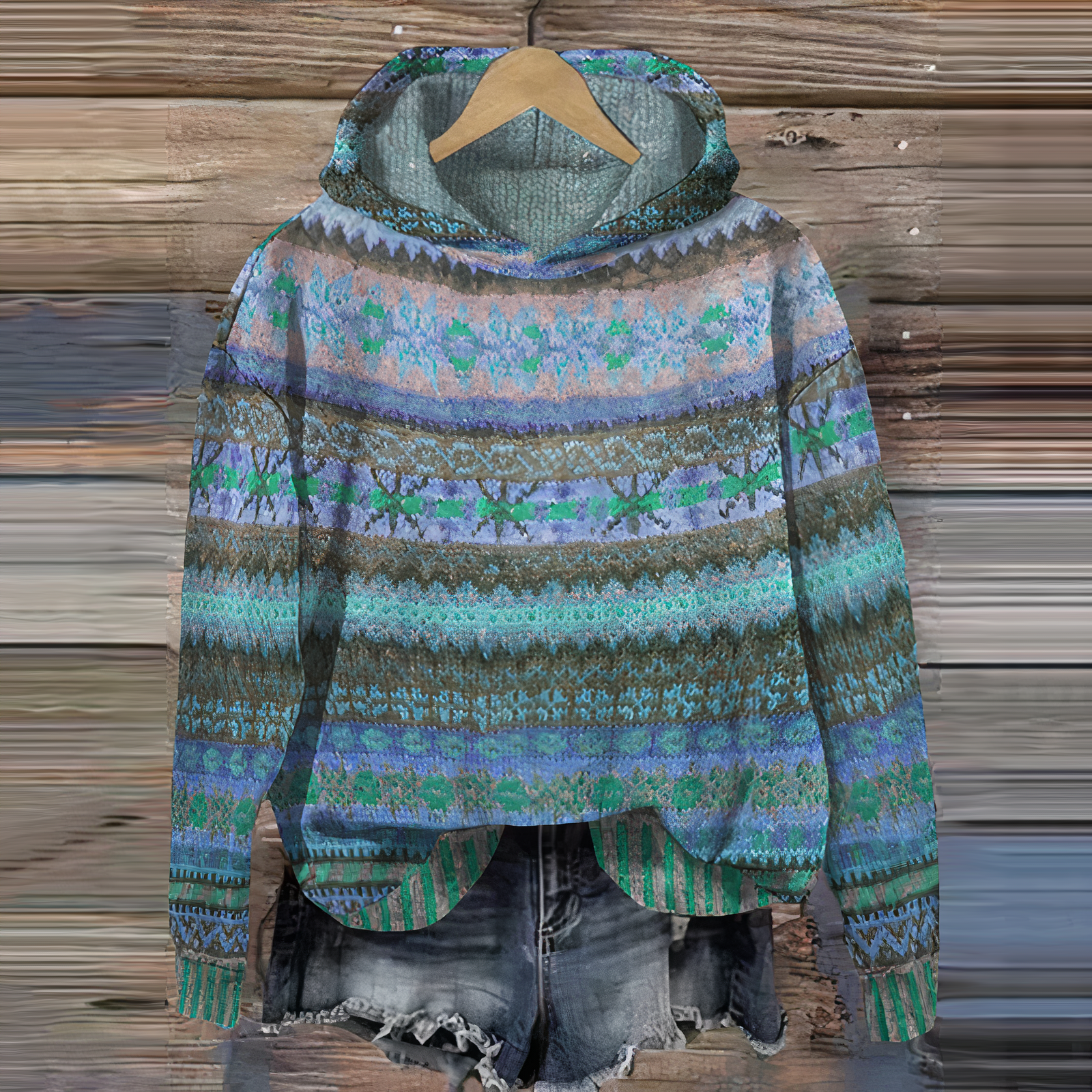 Penelope - Vintage-Hoodie Für Damen