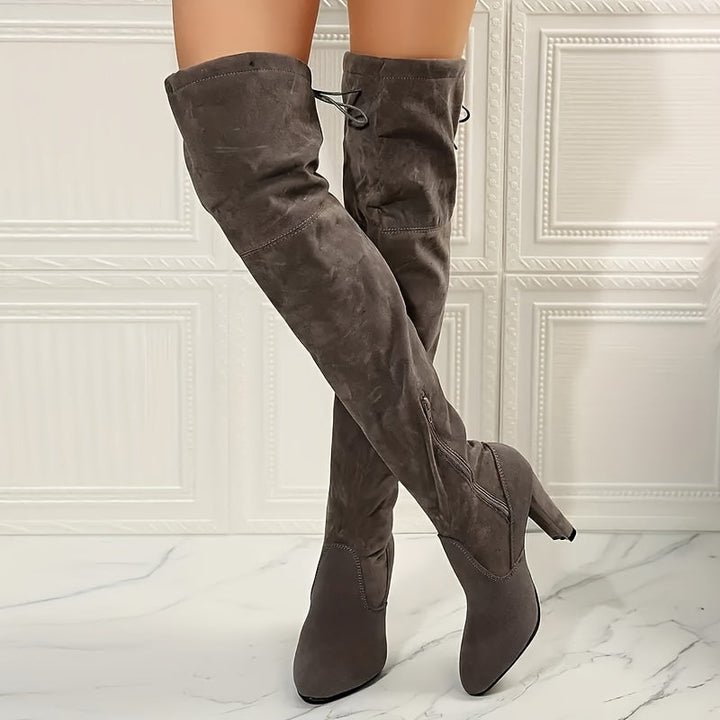 Elise - Elegante Langstiefel Für Damen