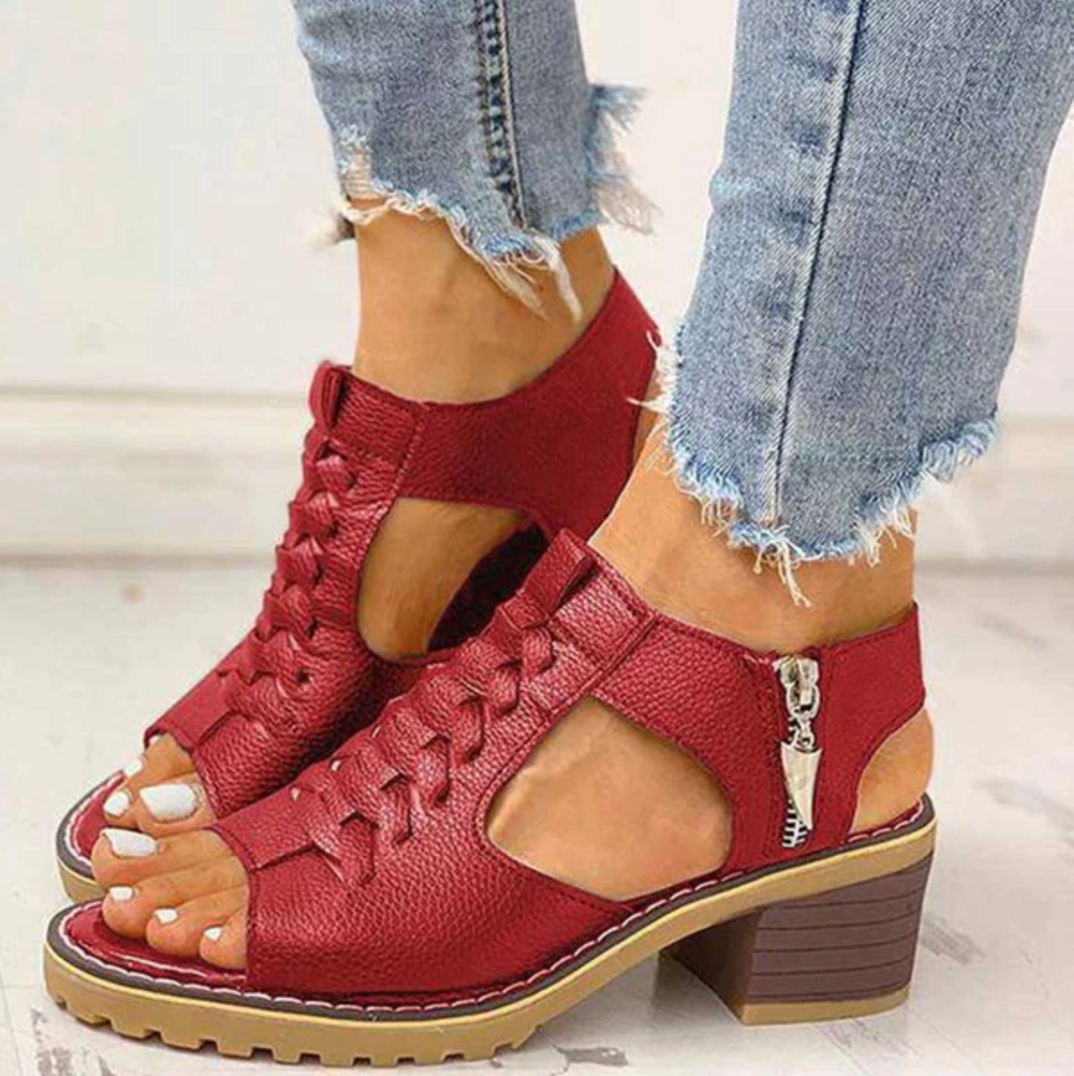 Matilda - Hochhackige Sandalen mühelose Eleganz
