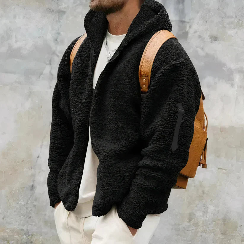 Rafael - Gemütliche Sherpa-Jacke Für Stil