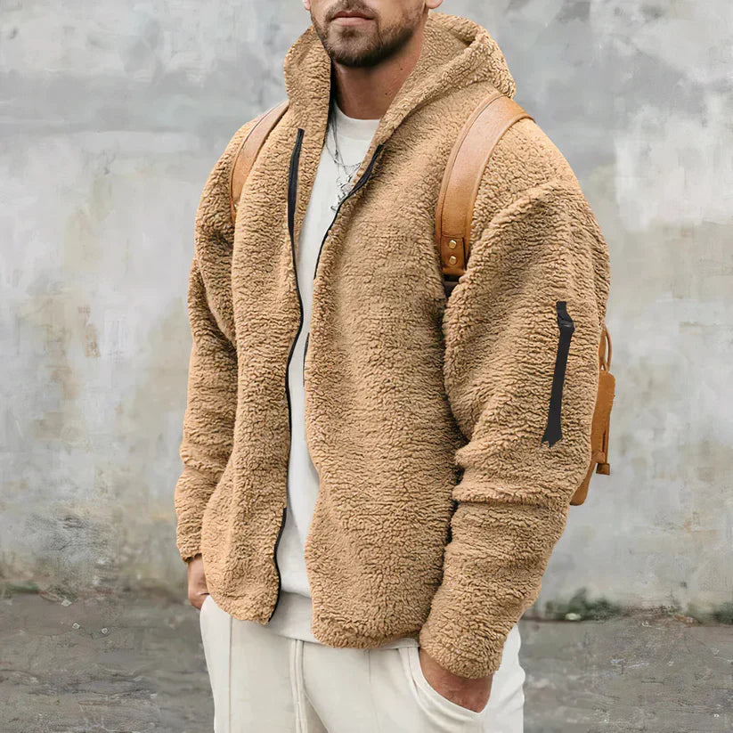 Rafael - Gemütliche Sherpa-Jacke Für Stil