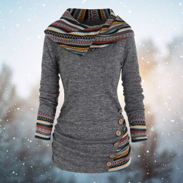 Adaline - Tribal-Kapuzenpullover