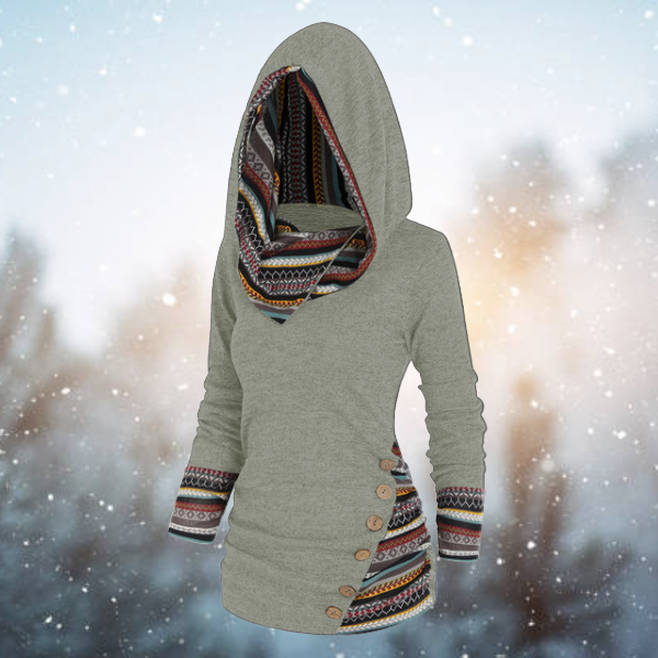 Adaline - Tribal-Kapuzenpullover
