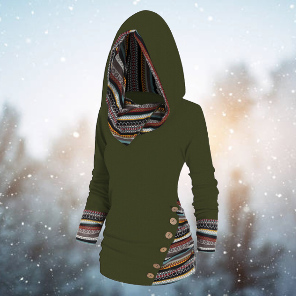 Adaline - Tribal-Kapuzenpullover