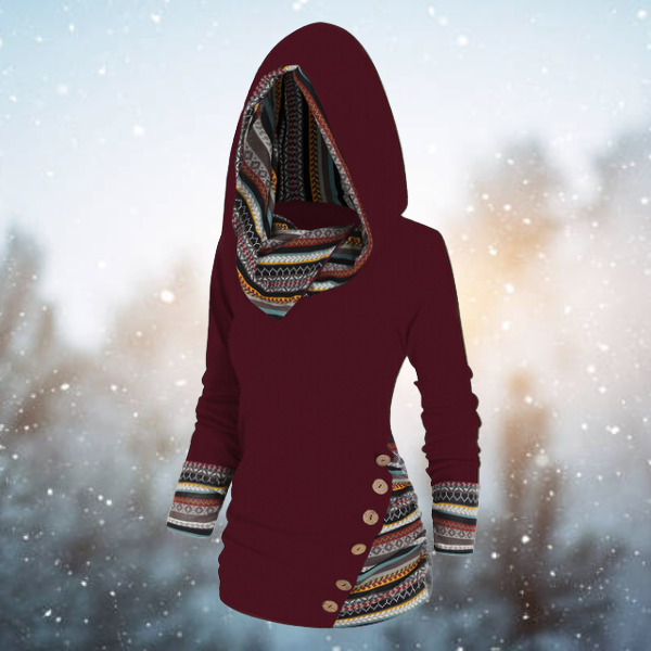 Adaline - Tribal-Kapuzenpullover