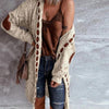 Selene - Modische strickjacke mit kapuze