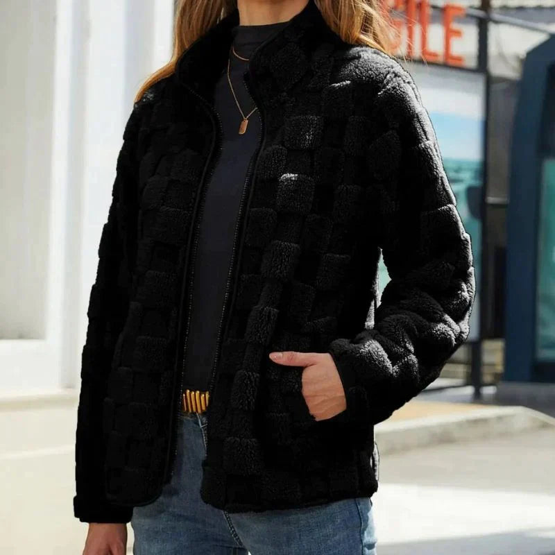 Madeline - Superweiche kurze fleecejacke
