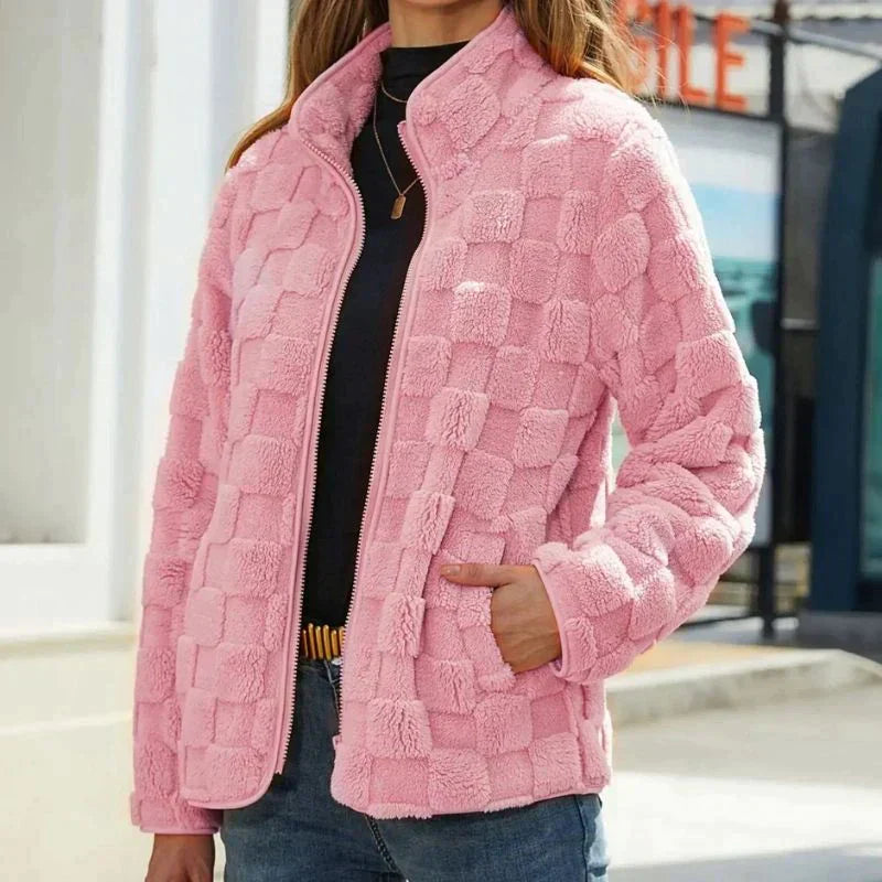 Madeline - Superweiche kurze fleecejacke