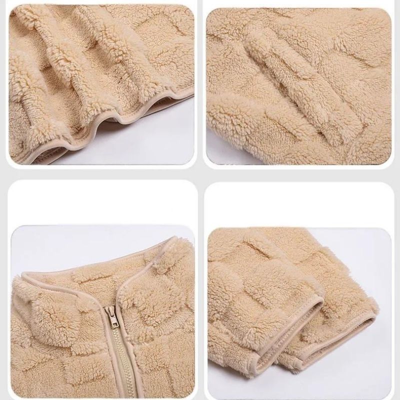 Madeline - Superweiche kurze fleecejacke