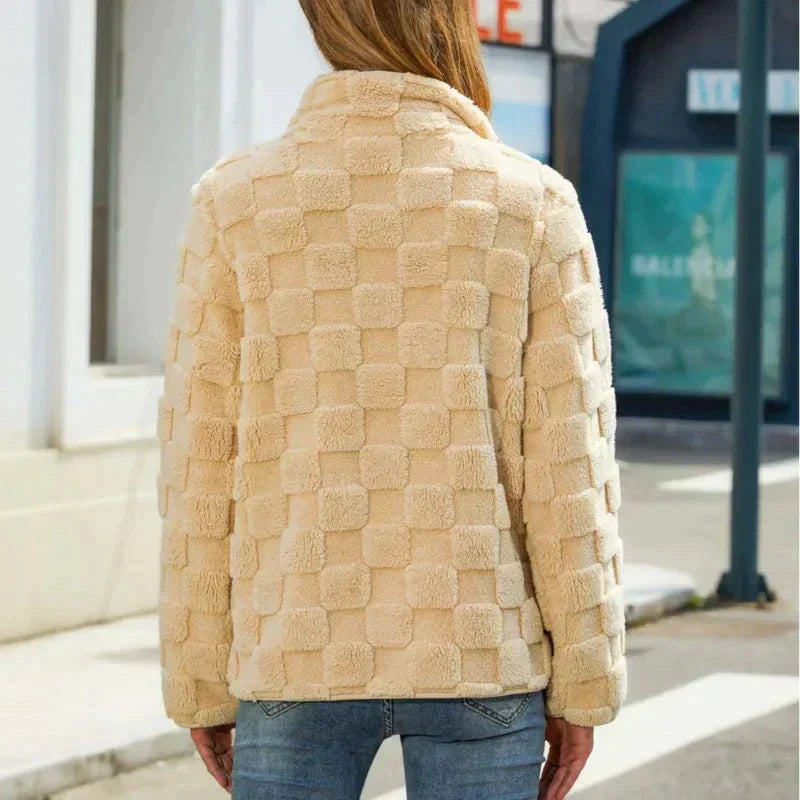 Madeline - Superweiche kurze fleecejacke
