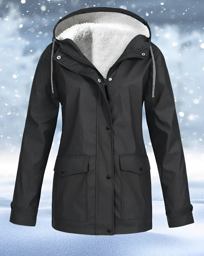 Emily - Wasserdichte warme jacke