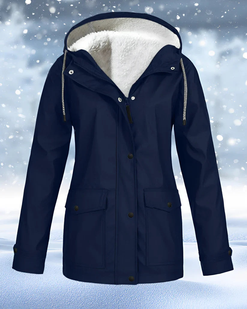 Emily - Wasserdichte warme jacke