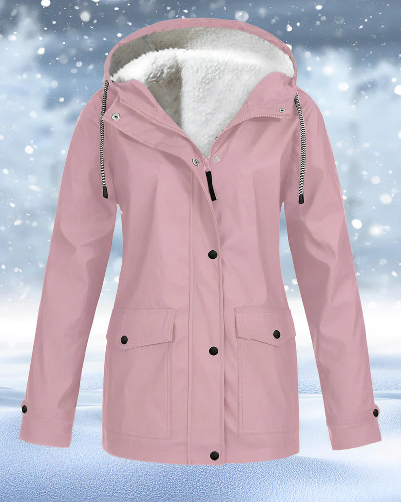 Emily - Wasserdichte warme jacke