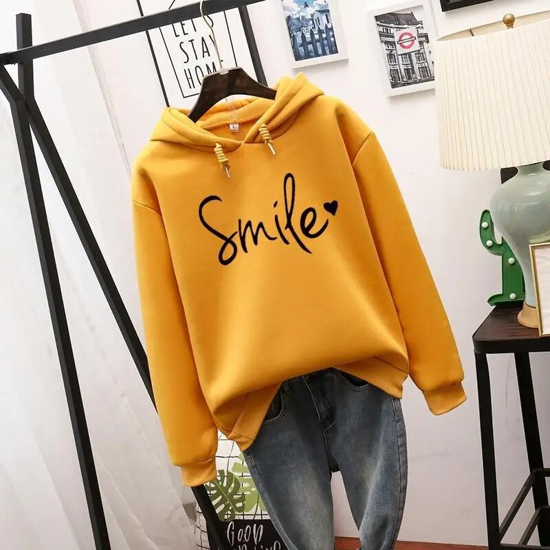 Bedruckter Kapuzenpullover für Damen