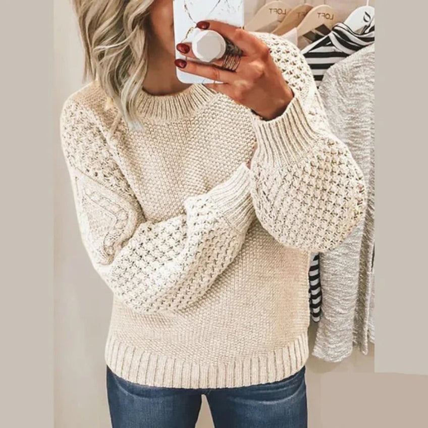 Scarlett - Modischer pullover mit luxuriöser weichheit