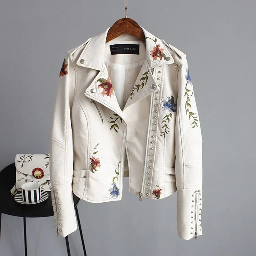 Virginia - Damenjacke mit blumen