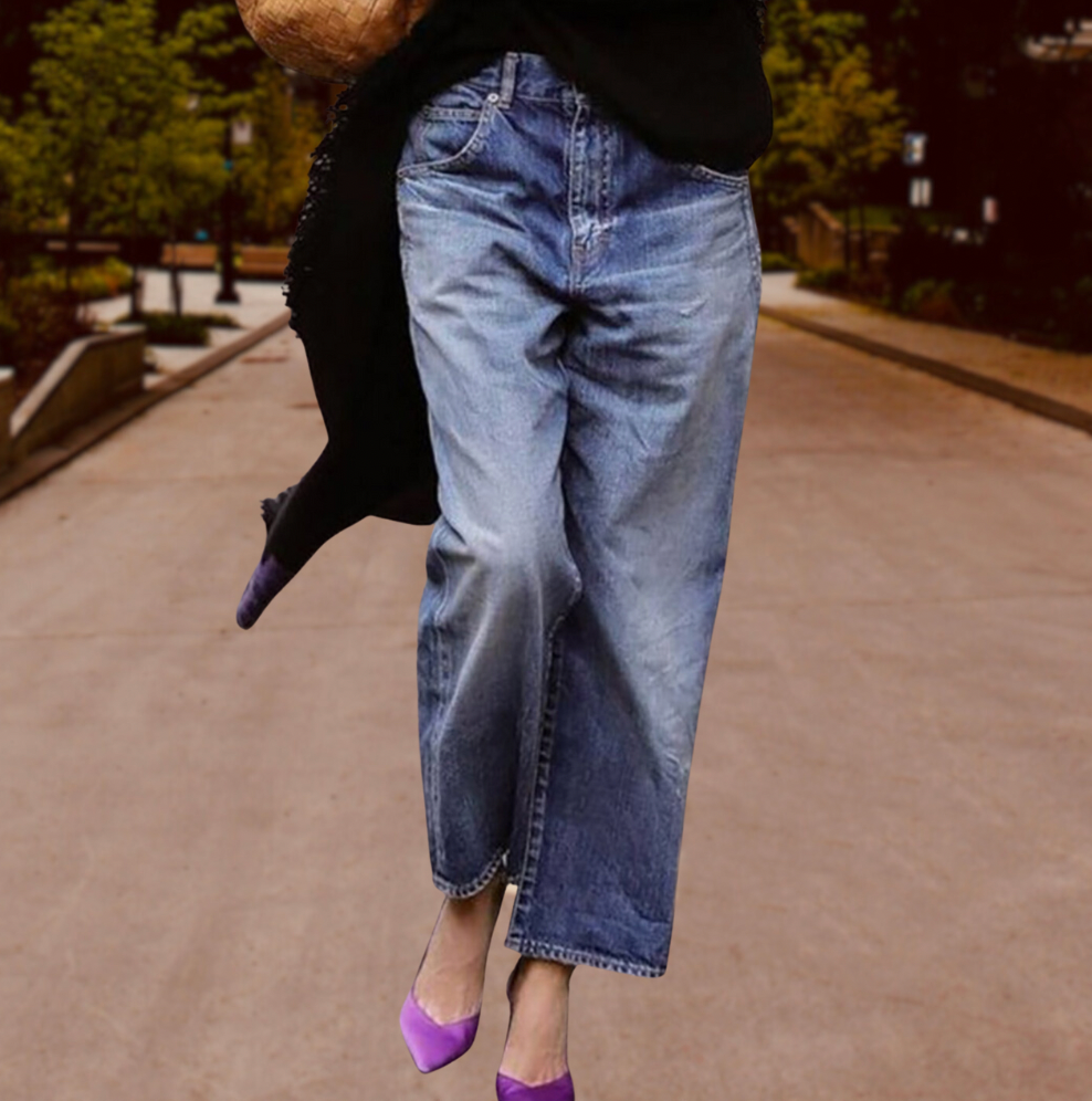 Zephyrine - Super stylische Jeans mit weitem Schnitt