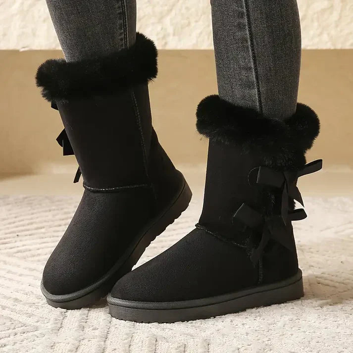 Giana - Klassische halbhohe schneestiefel für damen