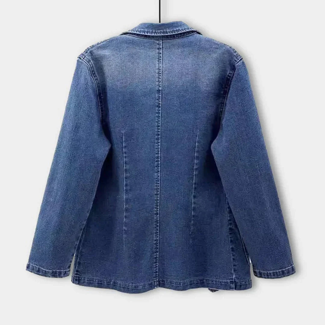 Antwon - Moderner Taillierter Denim-Blazer