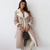 Alayna - Eleganter langer wintermantel für damen