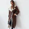 Alayna - Eleganter langer wintermantel für damen