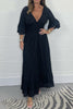 Karina - Kleid mit V-Ausschnitt und floralem Muster