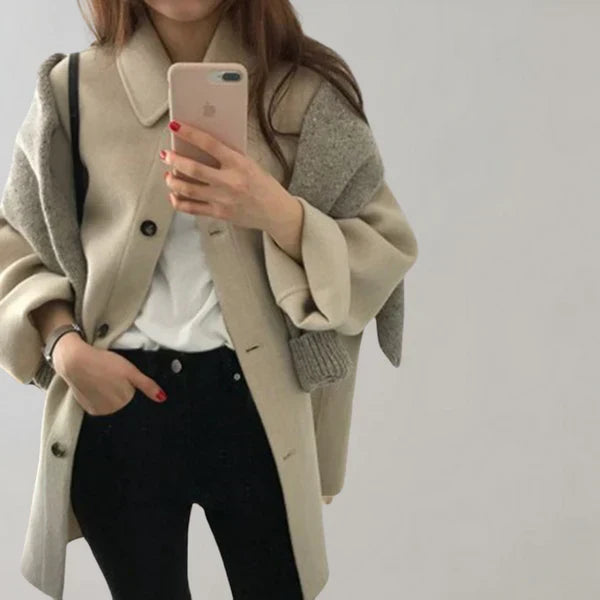 Vanessa - Eleganter mantel für damen