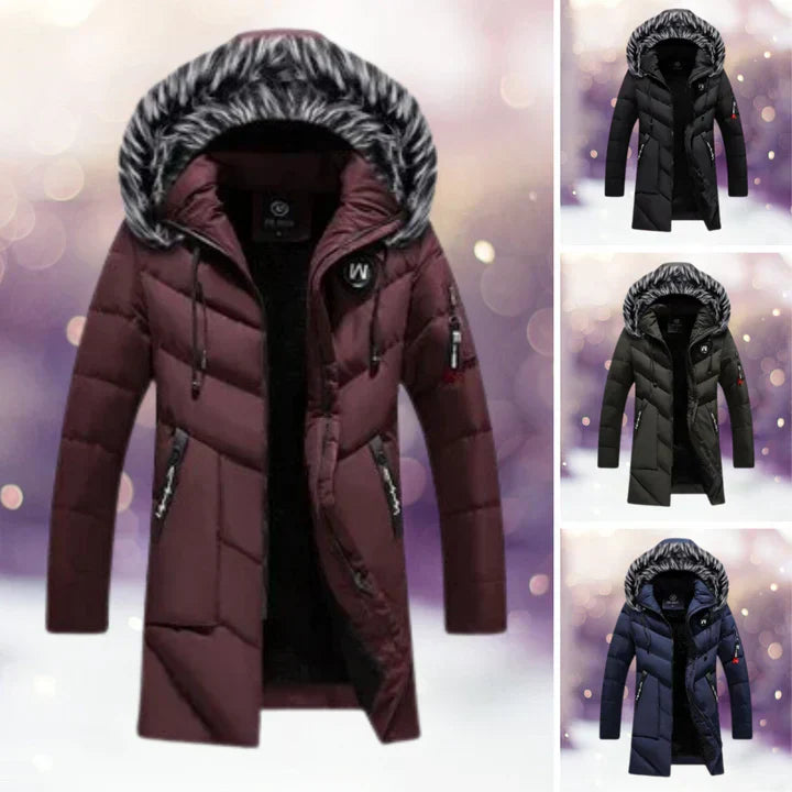 Lambert- Thermoparka mit Fellkragen, klassische Windjacken