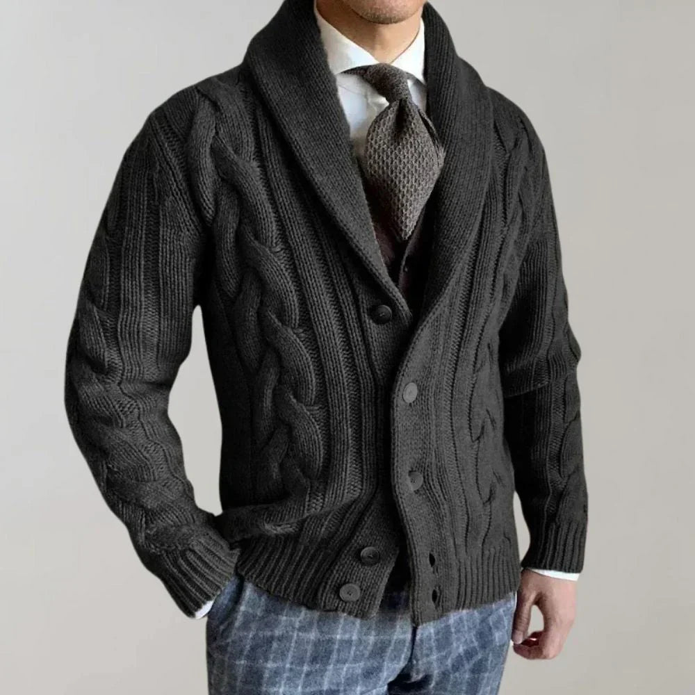 Brendon - Herrenjacke mit revers