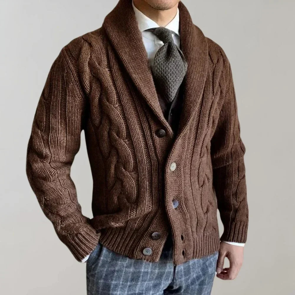 Brendon - Herrenjacke mit revers