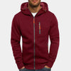 Leonidas - Herren sweatshirt mit kapuze und reißverschluss