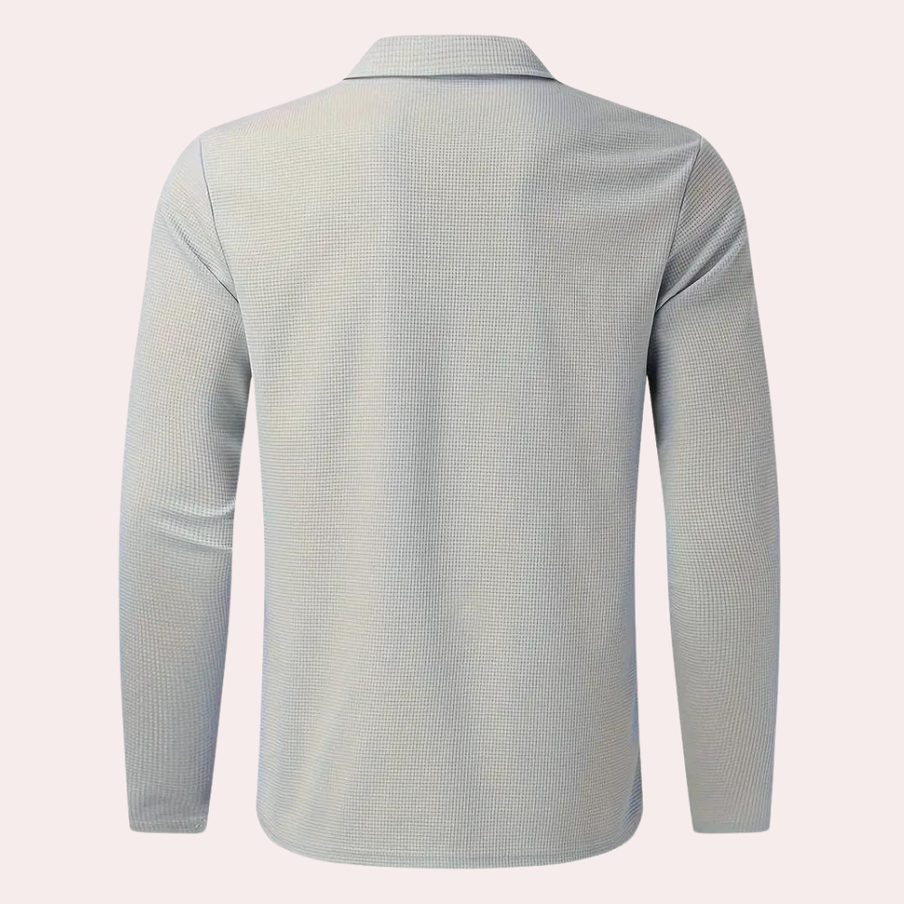 Konrad - Herren freizeitjacke mit reißverschluss