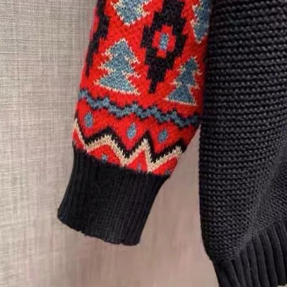 Marvin - Moderner herrenpullover mit tribal-design