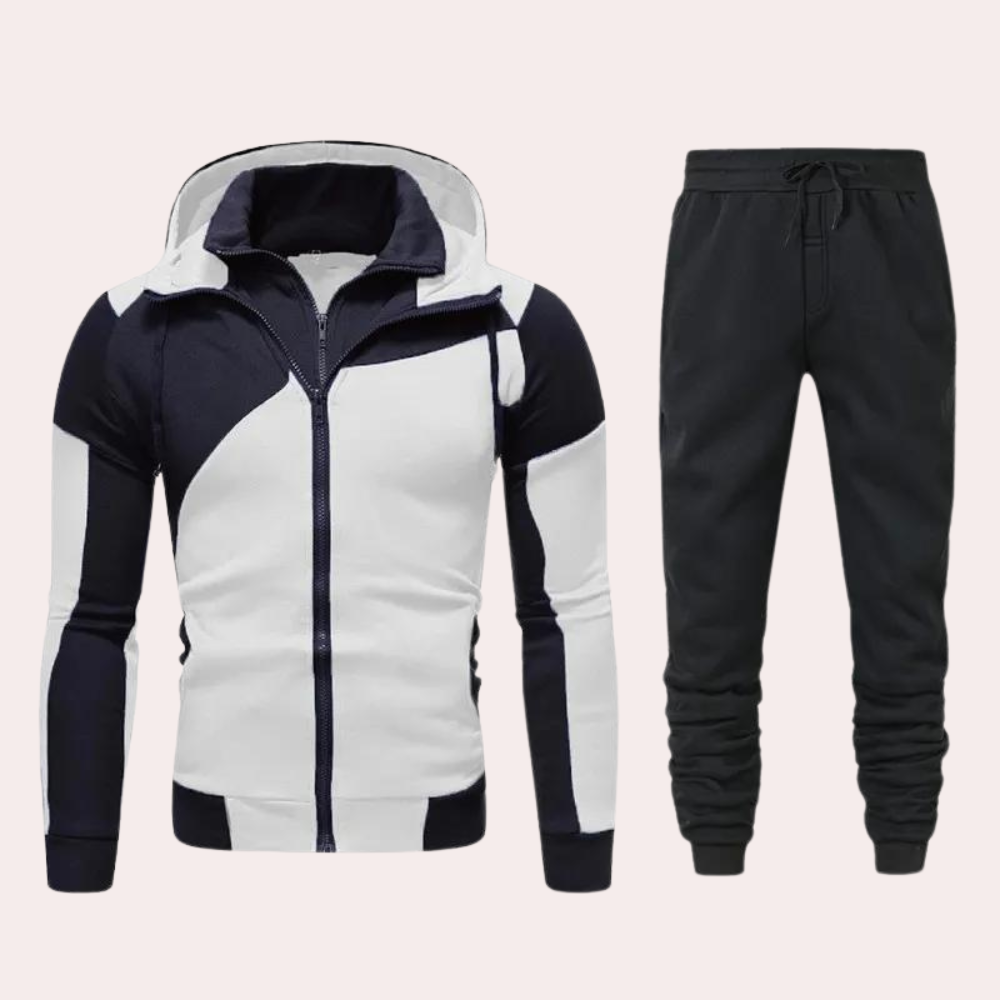 Tavon - Modisches 2 teiliges jogginganzug set für herren