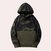 Charles - Verstellbarer camouflage-hoodie für herren