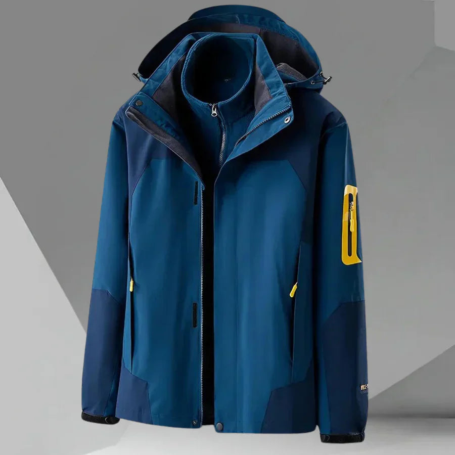 Horace - Praktische herren-windjacke mit kapuze