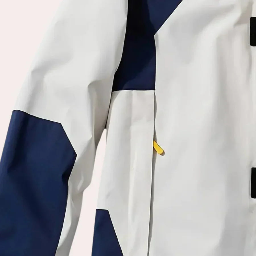 Horace - Praktische herren-windjacke mit kapuze