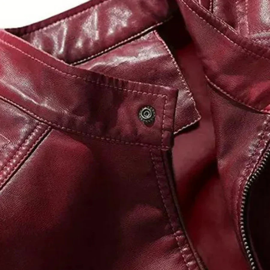 Devin - Elegante herrenjacke mit stehkragen