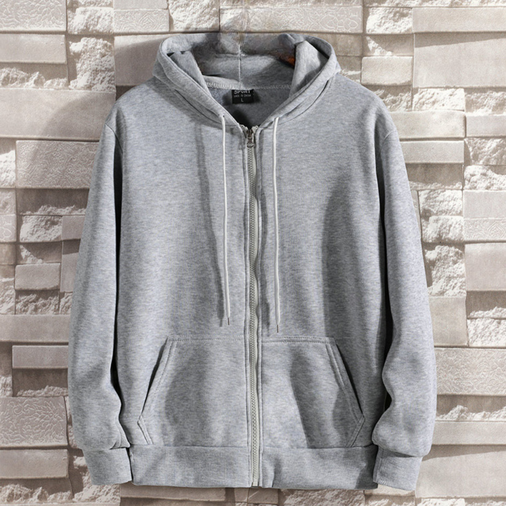 Darian - Trendiger herren-hoodie mit reißverschluss