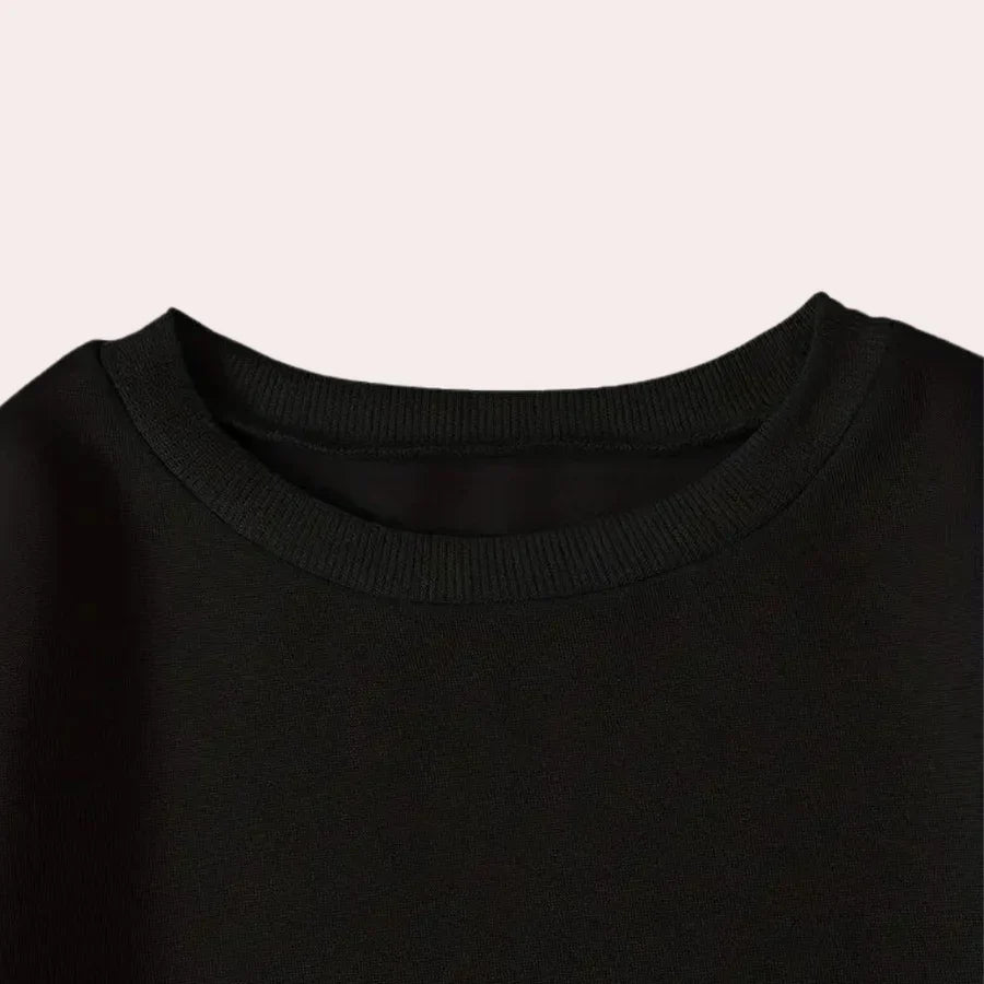 Fiona - Damen Halloween-Pullover mit Kürbis-Motiv
