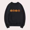 Fiona - Damen Halloween-Pullover mit Kürbis-Motiv