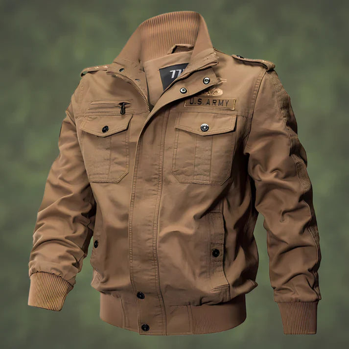 Calvin - Exklusive Army-Bomberjacke Für Herren