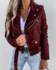 Meredith - Leder-sommerjacke