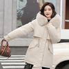 Kimberly - Stylischer parka mit elegantem bontkraag
