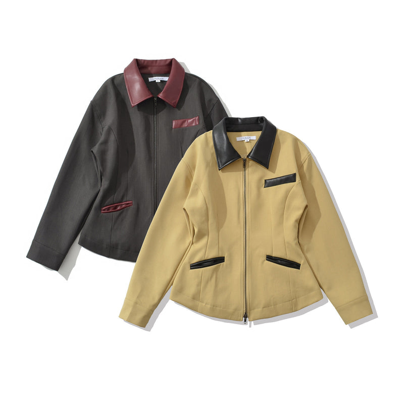 Casual Jacke mit Kragen für Damen