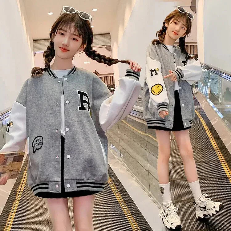 Ailani - Stylische Collegejacke Für Mädchen
