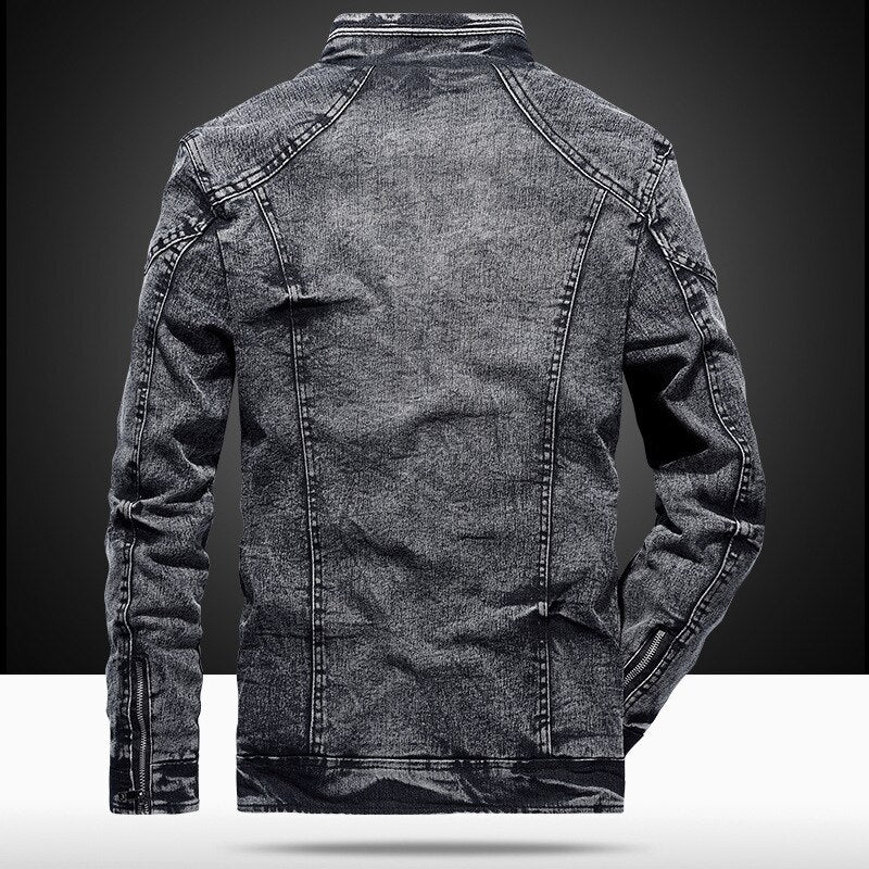 Kelton - Lässige baumwoll-jeansjacke für herren