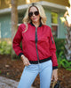 Leslie - Stylische Streetwear Bomberjacke