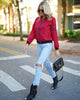 Leslie - Stylische Streetwear Bomberjacke